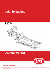 Lely Splendimo 320 M Operator's Manual