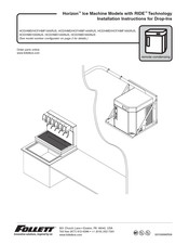 Follett Horizon Chewblet series Installation Instructions Manual