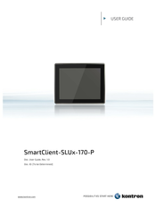 Kontron SmartClient-SLU 170-P Series User Manual