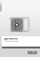 Riello AARIA MONO 35 PLUS Installation And Technical Service Instructions