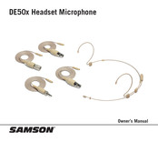 Samson DE50 Series Owner's Manual