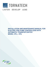 Tornatech VP series Installation And Maintenance Manual