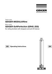 GEIGER GR4510 Operating Instructions Manual