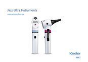 Keeler Jazz Ultra SERIES Instructions For Use Manual