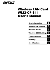 Buffalo WLI2-CF-S11 User Manual