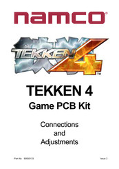 Namco TEKKEN 4 Connections And Ajustments