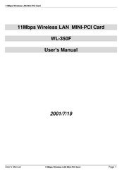 Gemtek WL-350F User Manual