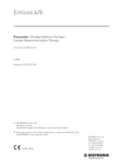 BIOTRONIK Enticos 4 DR Technical Manual