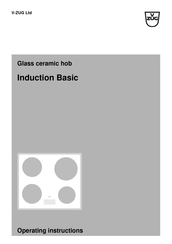 V-ZUG GK46TIGF Operating Instructions Manual