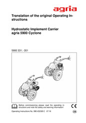 Agria Cyclone 5900 351 Translation Of The Original Operating Instructions