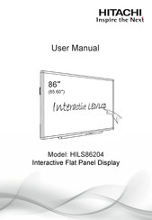 Hitachi HILS86204 User Manual