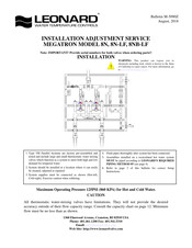 Leonard MEGATRON 8N Installation Adjustment Service
