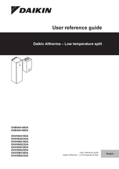 Daikin Altherma EHVX04S18DA User Reference Manual