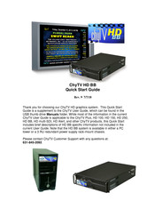 ChyTV HD BB Quick Start Manual