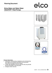 elco T10C Planning Document