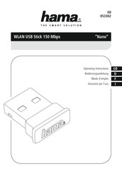 Hama 053302 Operating Instructions Manual