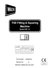 Wachs FSE 1.0 Operating Instructions Manual