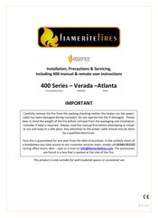 Flamerite Fires Atlanta Installation, Precautions & Servicing