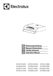 Electrolux DVK6011SW Instruction Manual