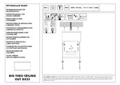 SLV BIG THEO CEILING OUT GX53 Operating Manual