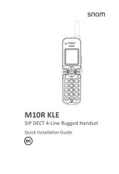 Snom M10R KLE Quick Installation Manual