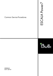 Bull Escala E4-700T Common Service Procedures