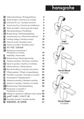 Hans Grohe Logis 71290000 Instructions For Use/Assembly Instructions