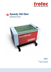 Trotec Speedy 360 fiber Operating Manual