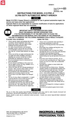 Ingersoll-Rand 2131FRC-2 Instructions Manual
