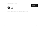LG MCS903W Manual