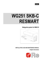 Re WG251 SKB-B RESMART Installation, Use And Maintenance Manual