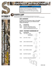 Summit 2009 REALTREE OUTFITTER'S Series Instructions