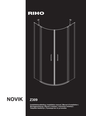 RIHO NOVIK Z309 Installation Manual