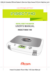 Rcom INSECT MAX 140 User Manual