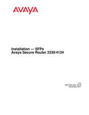 Avaya 2330 Installation Manual