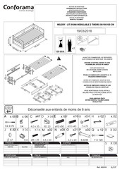 CONFORAMA MELODY Assembling Instructions