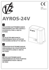 V2 AYROS-24V Manual