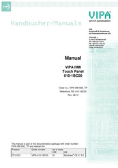 Vipa TP 610C Manual