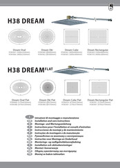 Bossini H38367 Installation And Care Instructions