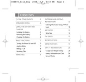 LG CD3600 Slim Manual