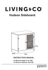Living & Co Hudson Instruction Manual