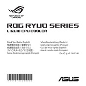Asus REPUBLIC OF GAMERS ROG RYOU Series Quick Start Manual