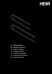 Hewi 815.09.100 Series Mounting Instructions