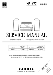 Aiwa XR-X77 Service Manual