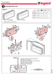 Legrand URA21LED Manual