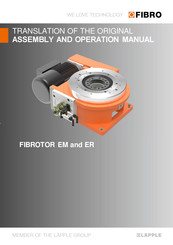 Lapple FIBRO FIBROTOR EM.NC.10 Assembly And Operation Manual