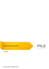 Pilz PSSnet GW1 MOD--CAN Operating Manual