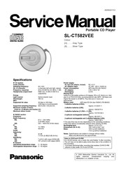 Panasonic SL-CT582VEE Service Manual