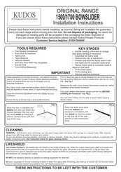 KUDOS 1700 Installation Instructions