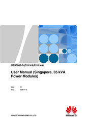 Huawei UPS5000-S-35K User Manual